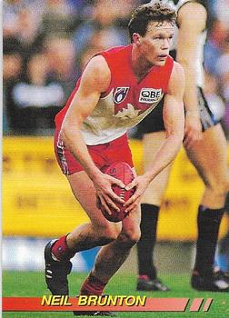 1994 Select AFL #178 Neil Brunton Front